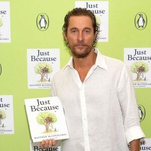 New Just Because Hardcover Picture Book from Matthew McConaughey Bestseller List